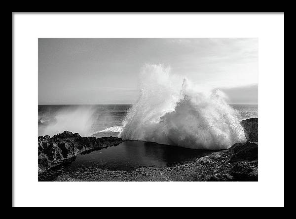 The Pool / Art Photo - Framed Print