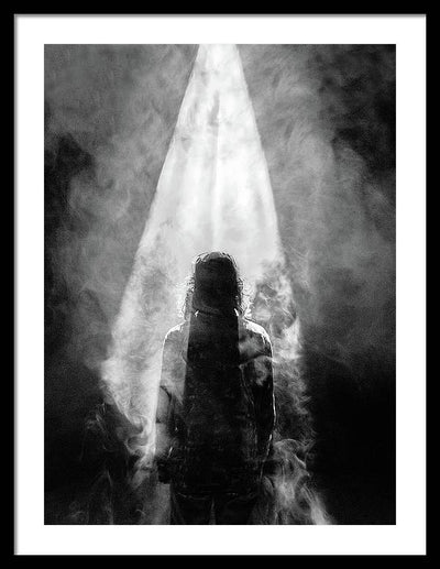 The Spotlight / Art Photo - Framed Print