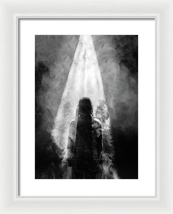 The Spotlight / Art Photo - Framed Print