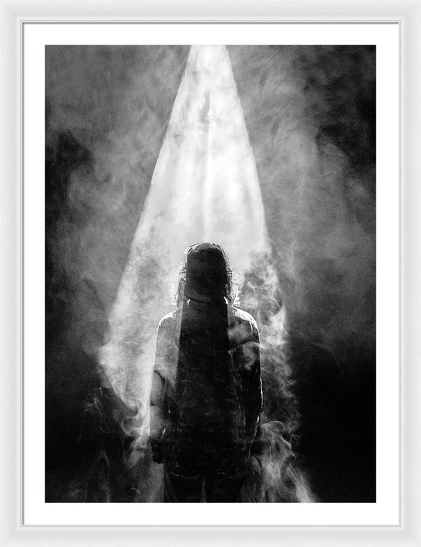 The Spotlight / Art Photo - Framed Print