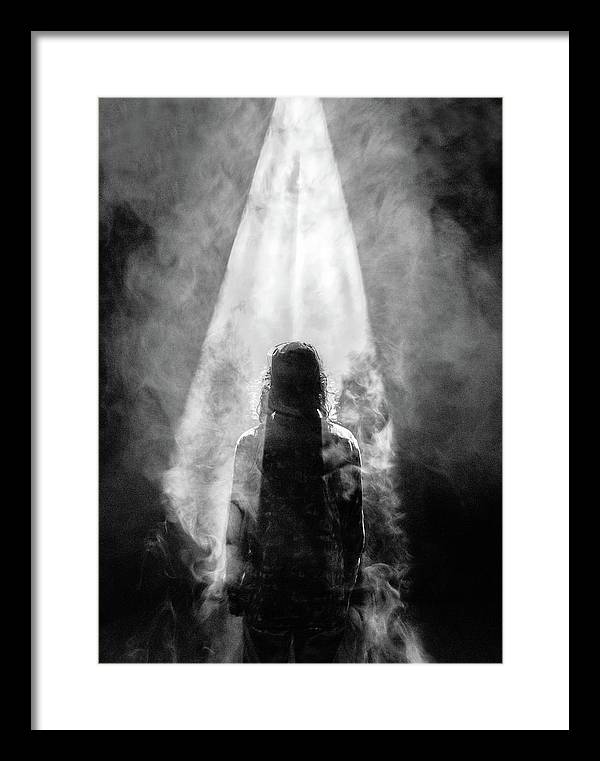 The Spotlight / Art Photo - Framed Print