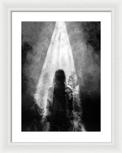 The Spotlight / Art Photo - Framed Print