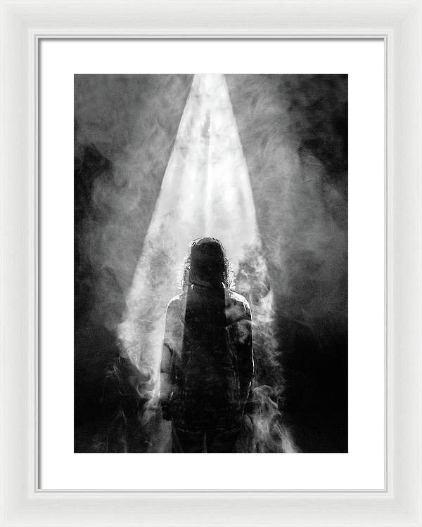 The Spotlight / Art Photo - Framed Print