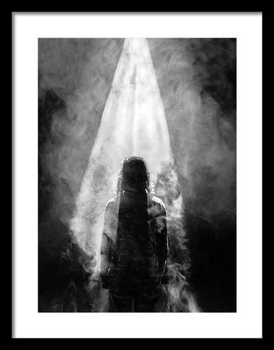 The Spotlight / Art Photo - Framed Print