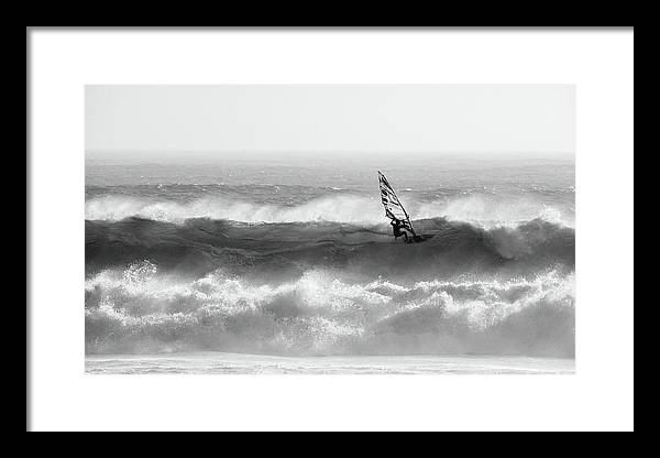 The Surfer / Art Photo - Framed Print