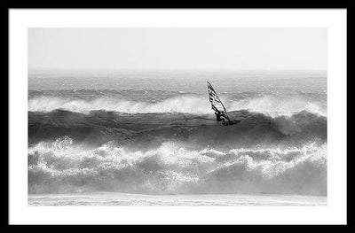 The Surfer / Art Photo - Framed Print