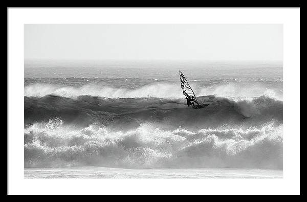 The Surfer / Art Photo - Framed Print