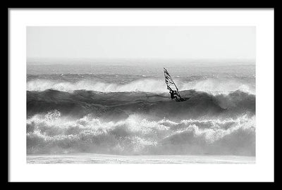 The Surfer / Art Photo - Framed Print