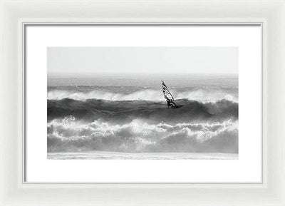 The Surfer / Art Photo - Framed Print