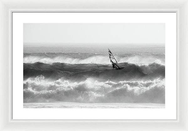 The Surfer / Art Photo - Framed Print