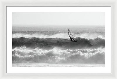 The Surfer / Art Photo - Framed Print