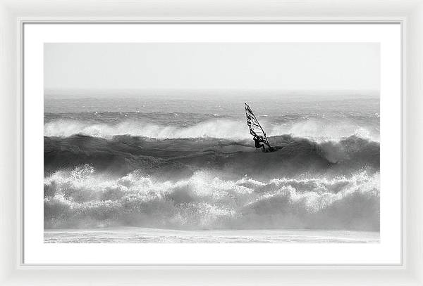 The Surfer / Art Photo - Framed Print