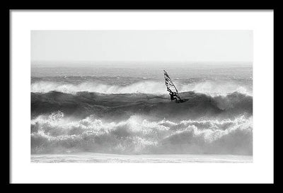 The Surfer / Art Photo - Framed Print