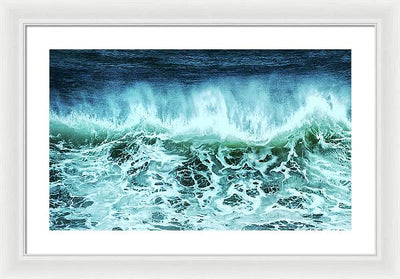 The Wave / Art Photo - Framed Print