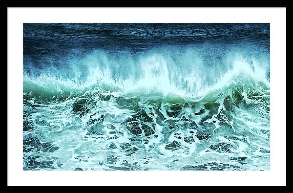 The Wave / Art Photo - Framed Print