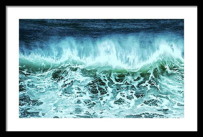 The Wave / Art Photo - Framed Print