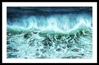 The Wave / Art Photo - Framed Print