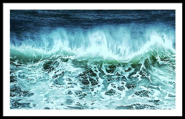 The Wave / Art Photo - Framed Print