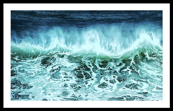 The Wave / Art Photo - Framed Print