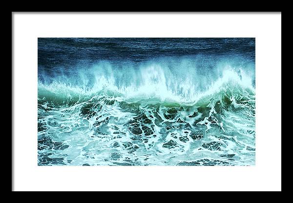 The Wave / Art Photo - Framed Print