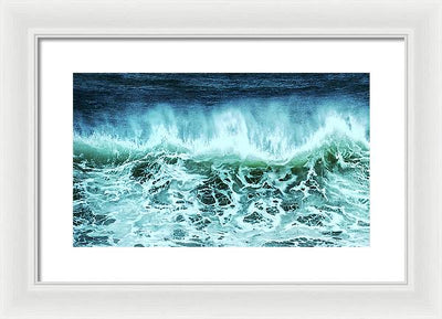 The Wave / Art Photo - Framed Print