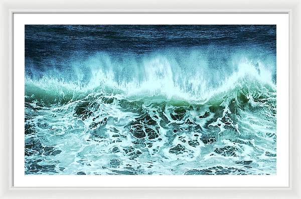 The Wave / Art Photo - Framed Print