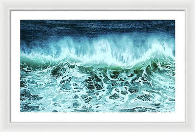 The Wave / Art Photo - Framed Print