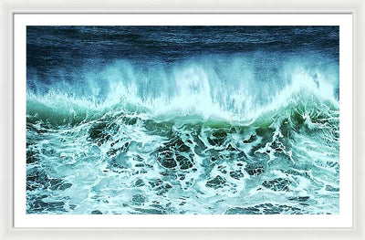 The Wave / Art Photo - Framed Print