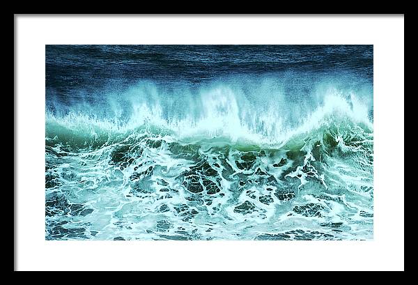 The Wave / Art Photo - Framed Print