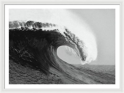 The Wave / Art Photo - Framed Print