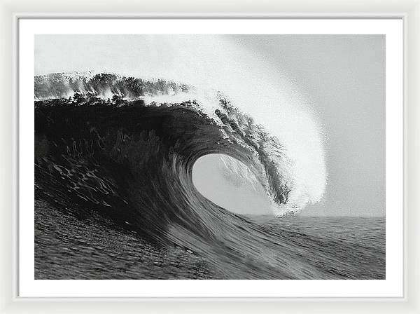 The Wave / Art Photo - Framed Print