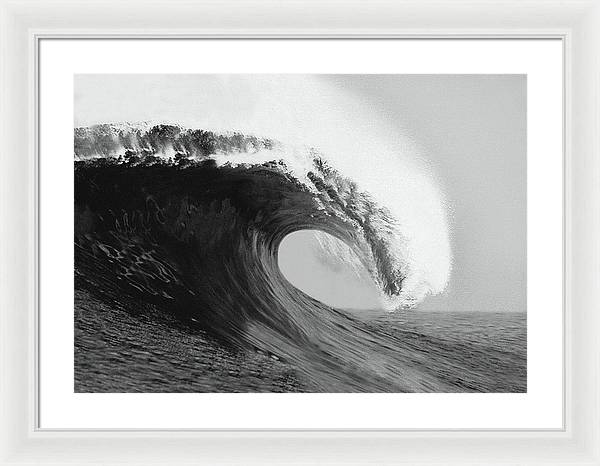 The Wave / Art Photo - Framed Print