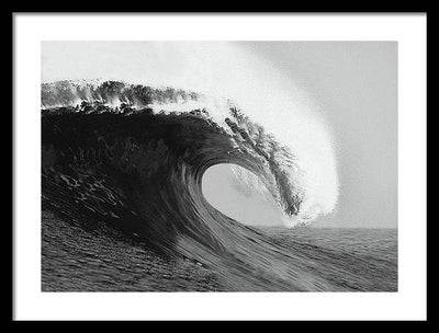 The Wave / Art Photo - Framed Print