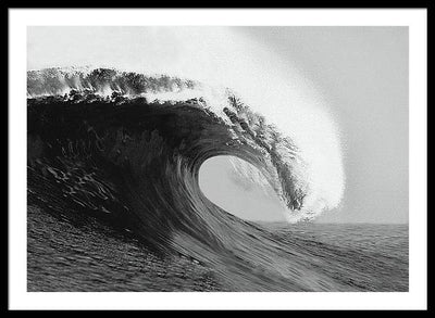 The Wave / Art Photo - Framed Print