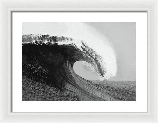 The Wave / Art Photo - Framed Print