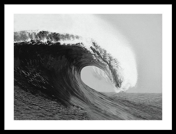 The Wave / Art Photo - Framed Print