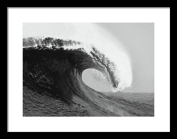 The Wave / Art Photo - Framed Print