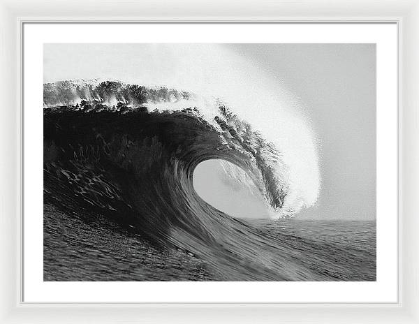 The Wave / Art Photo - Framed Print