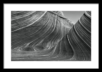 The Wave, Coyote Buttes, Arizona / Art Photo - Framed Print