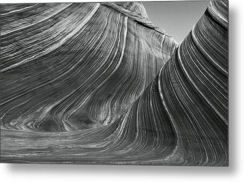 The Wave, Coyote Buttes, Arizona / Art Photo - Metal Print