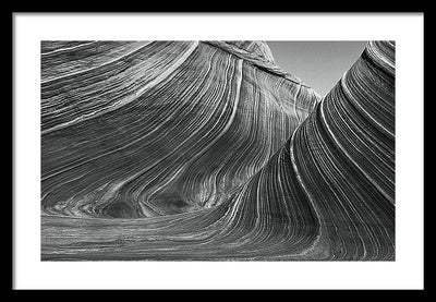 The Wave, Coyote Buttes, Arizona / Art Photo - Framed Print