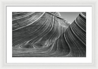 The Wave, Coyote Buttes, Arizona / Art Photo - Framed Print