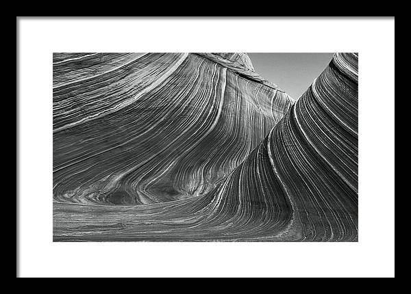 The Wave, Coyote Buttes, Arizona / Art Photo - Framed Print