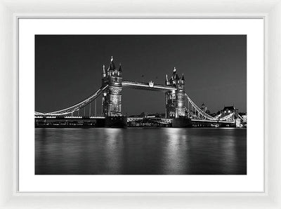 Tower Bridge, London / Art Photo - Framed Print