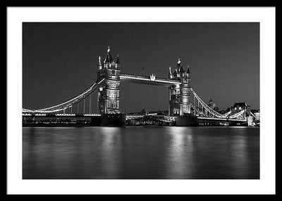 Tower Bridge, London / Art Photo - Framed Print