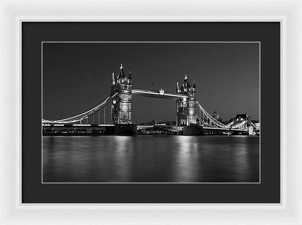 Tower Bridge, London / Art Photo - Framed Print