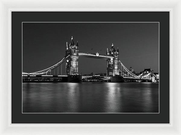 Tower Bridge, London / Art Photo - Framed Print