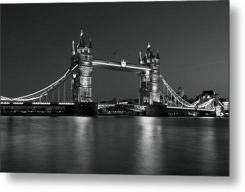 Tower Bridge, London / Art Photo - Metal Print