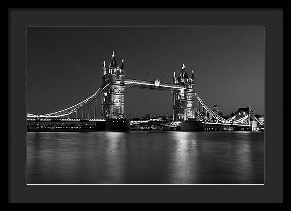 Tower Bridge, London / Art Photo - Framed Print