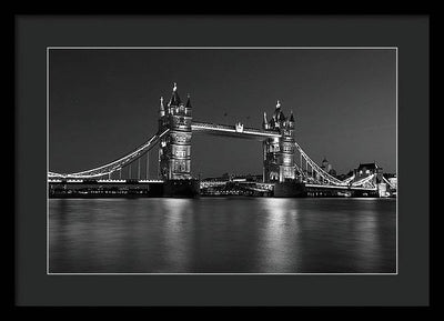 Tower Bridge, London / Art Photo - Framed Print